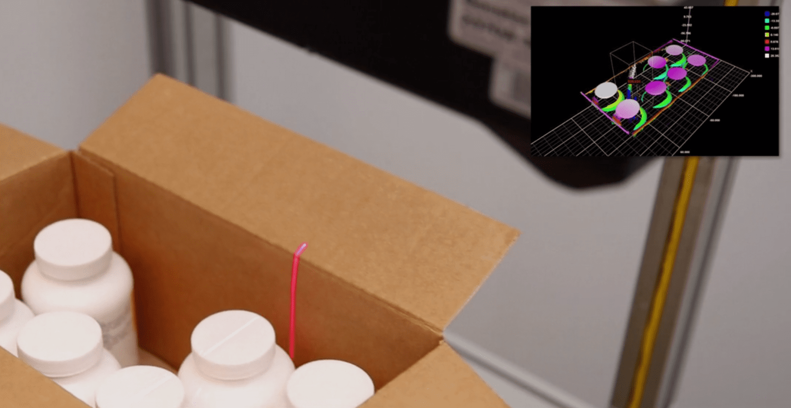 Boxed Product Inspection Using 3D Scanning Technology