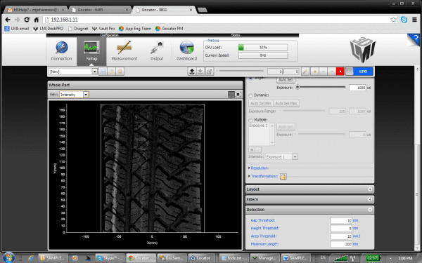 intensity big tire 0 LMI Technologies High Intensity Image of Rubber Tire