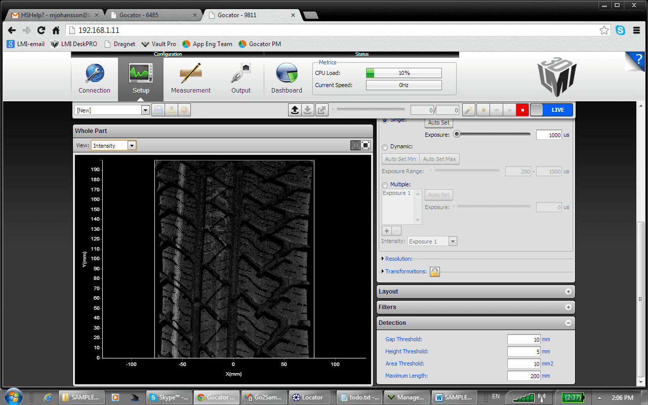The Need for High­ Density, High Speed Data in Tire Assembly & Final Tire Inspection  