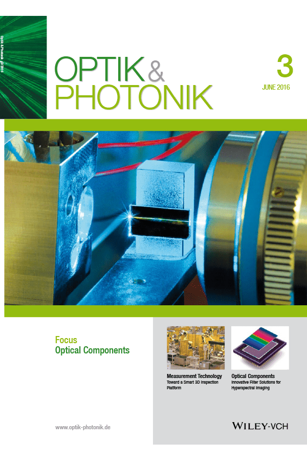 Optik & Photonik: Toward a Smart 3D Inspection Platform