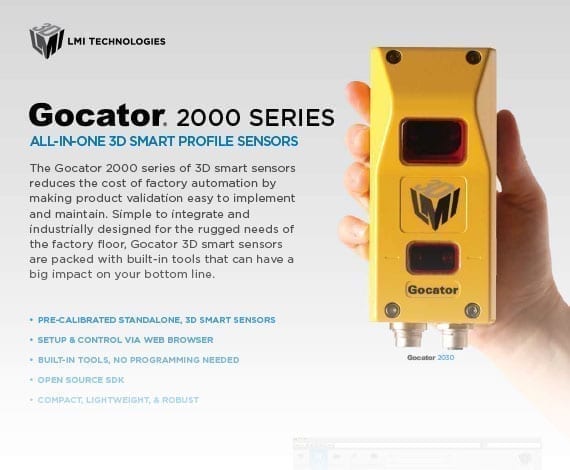 datasheet gocator2000 cover