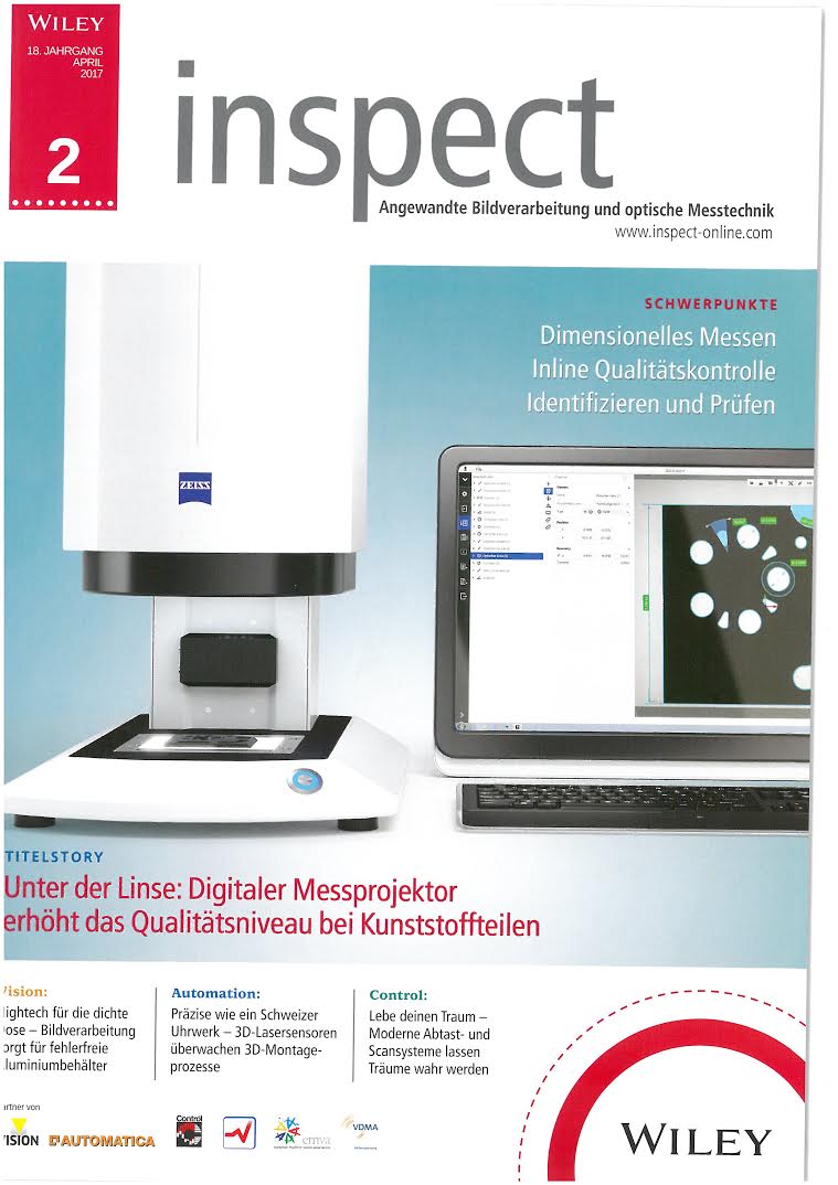 Intelligente 3D-lnspektion bringt die Fabrikautomation voran