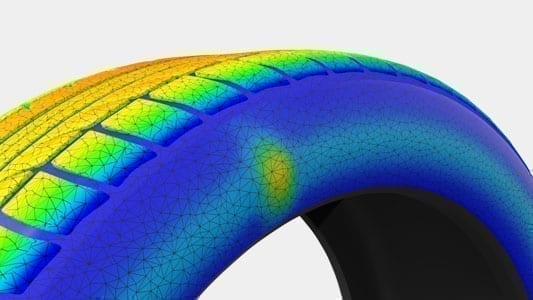 Tire sidewall bulge