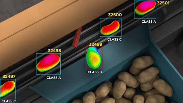 Potato sorting deflector comp UI