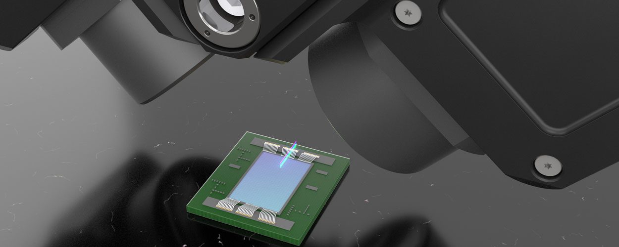 Semiconductor Manufacturing Inspection with Smart 3D Line Confocal Sensors