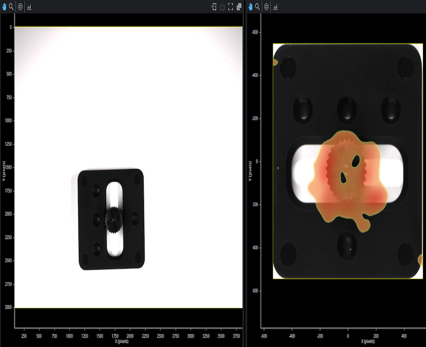 Image Anomaly Detector Gocator2D Mounting Plate