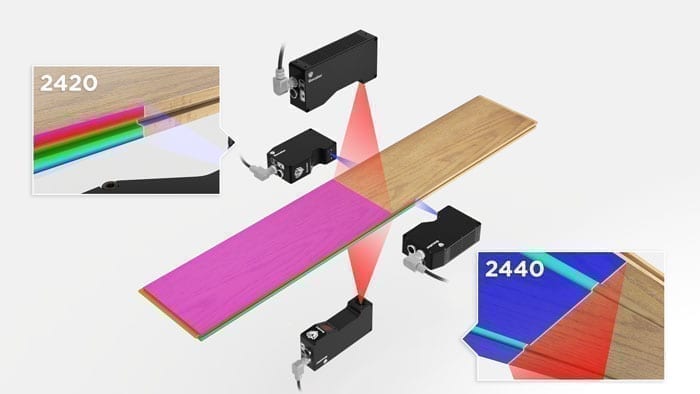 Floor Board Inspection Multimodel with Gocator Laser Profilers