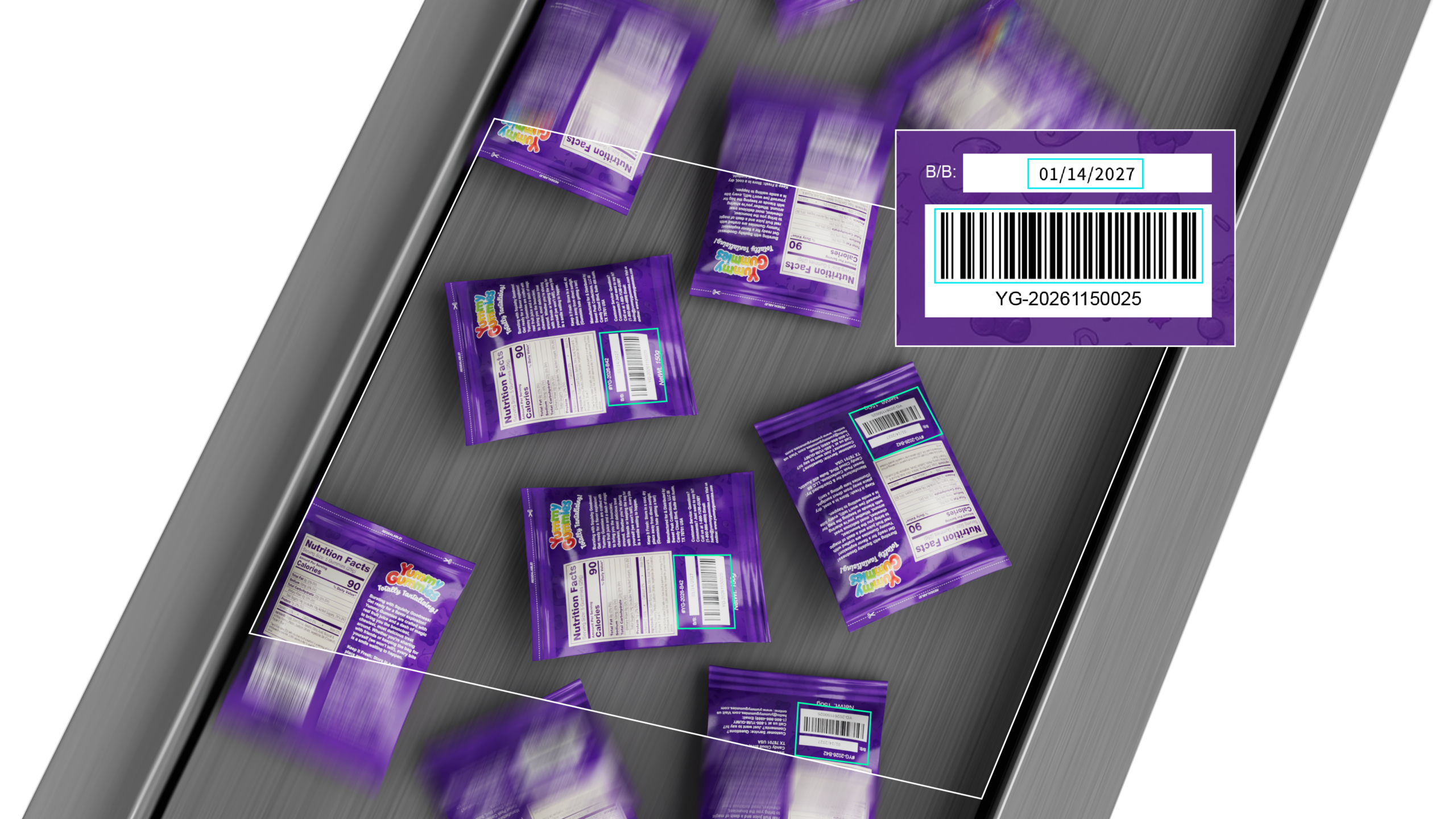 Deep Edge AI Code Reading for Inline Traceability