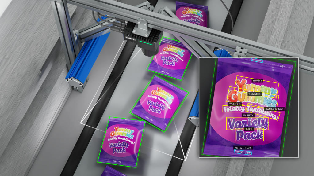 Gocator 2D Smart Camera Food Packaging Inspection